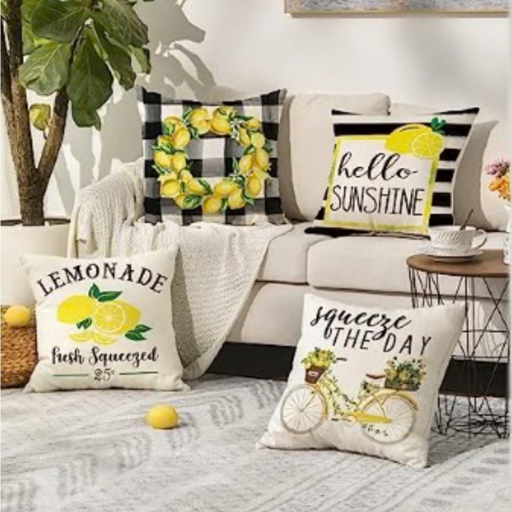 Hello Sunshine Pillow Covers